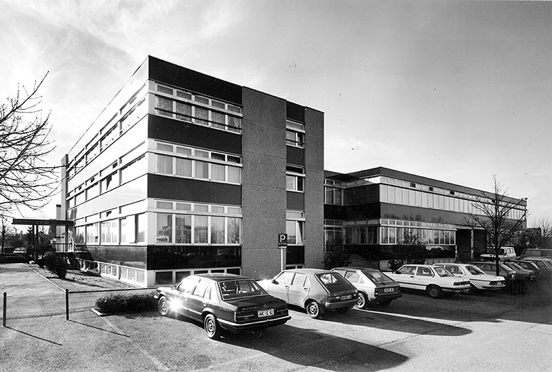 Das Firmengebäude der Piccolo-Film 1984
