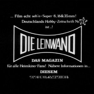 Die Leinwand - Das Super 8 Magazin