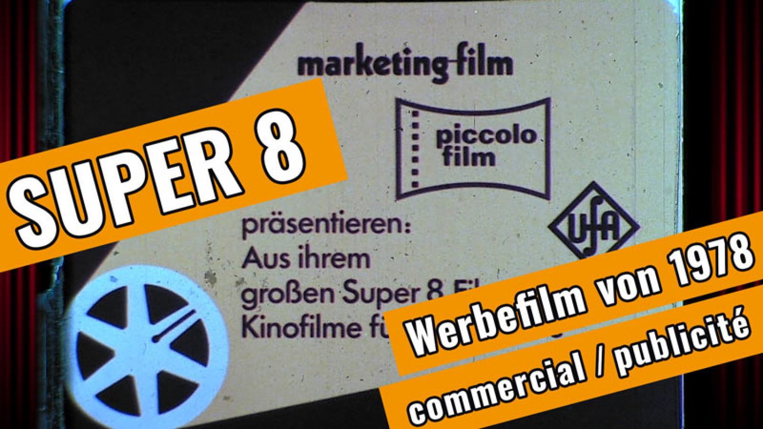 Super 8 Film für das Kino Zuhause 1978