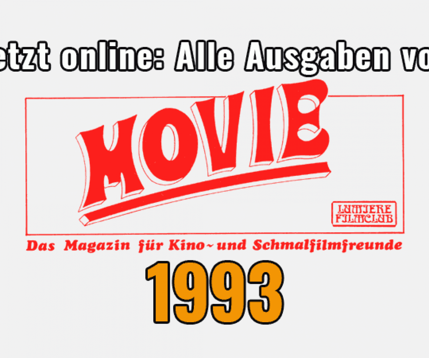 Alle Ausgaben der Movie 1993 online