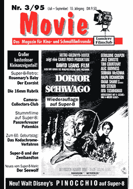 Movie das Super 8 Magazin Ausgabe 1995 Nr 3