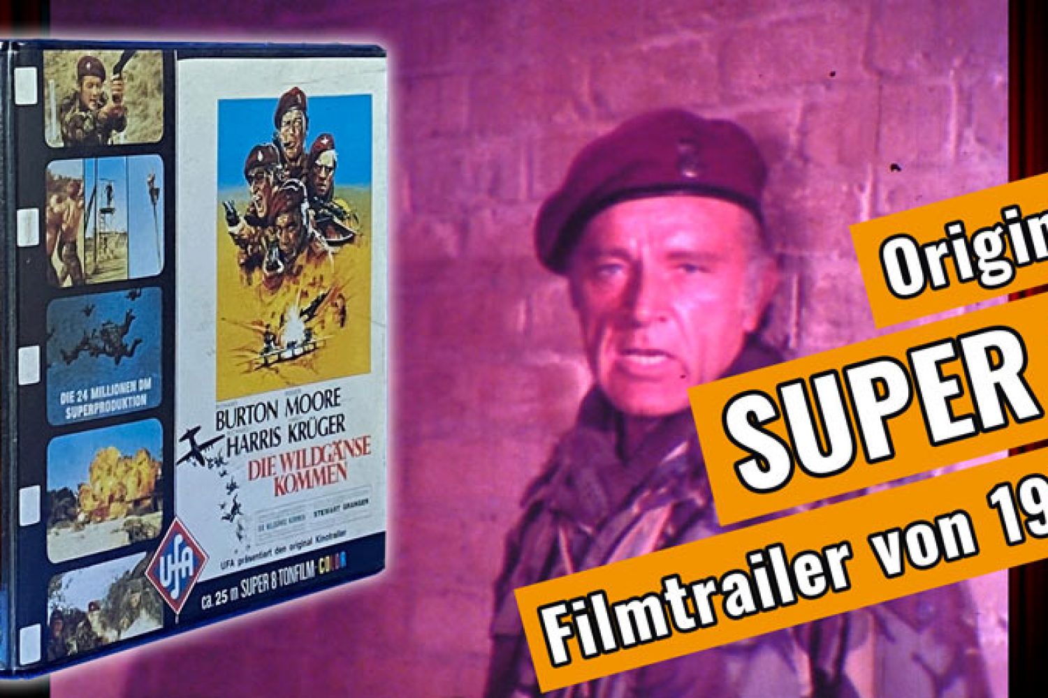 Die Wildgänse kommen aus Super 8