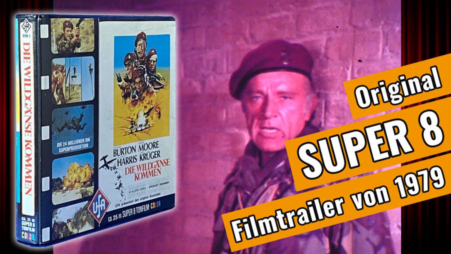 Die Wildgänse kommen aus Super 8