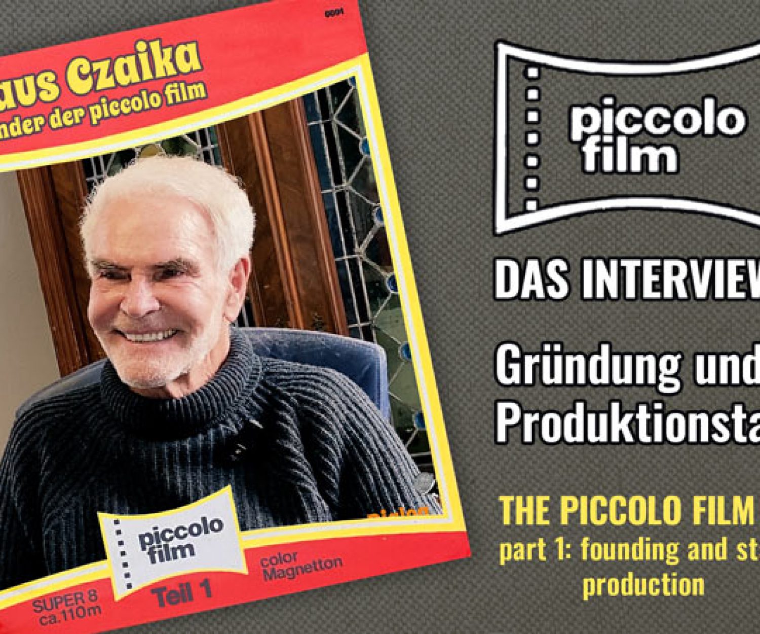 Das piccolo film Interview mit Claus Czaika