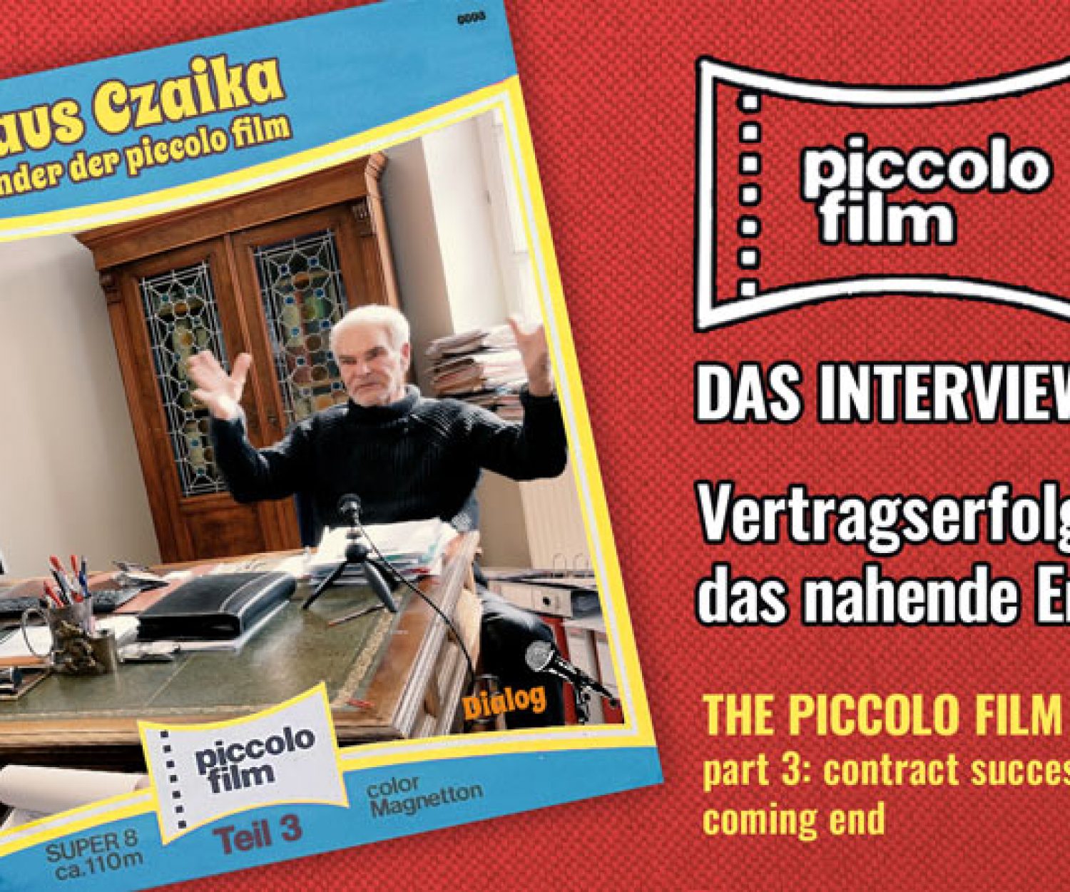Das piccolo film Interview mit Claus Czaika