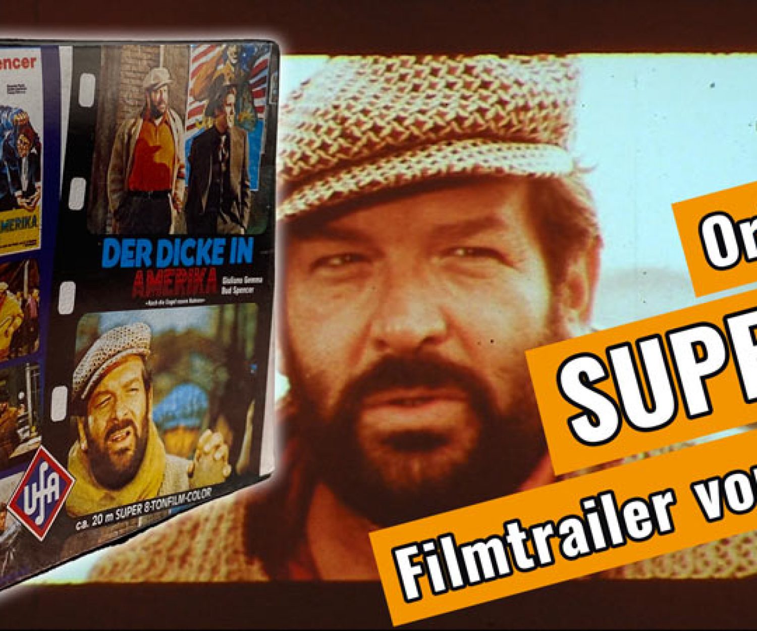 Der Dicke in Amerika Super 8 Trailer