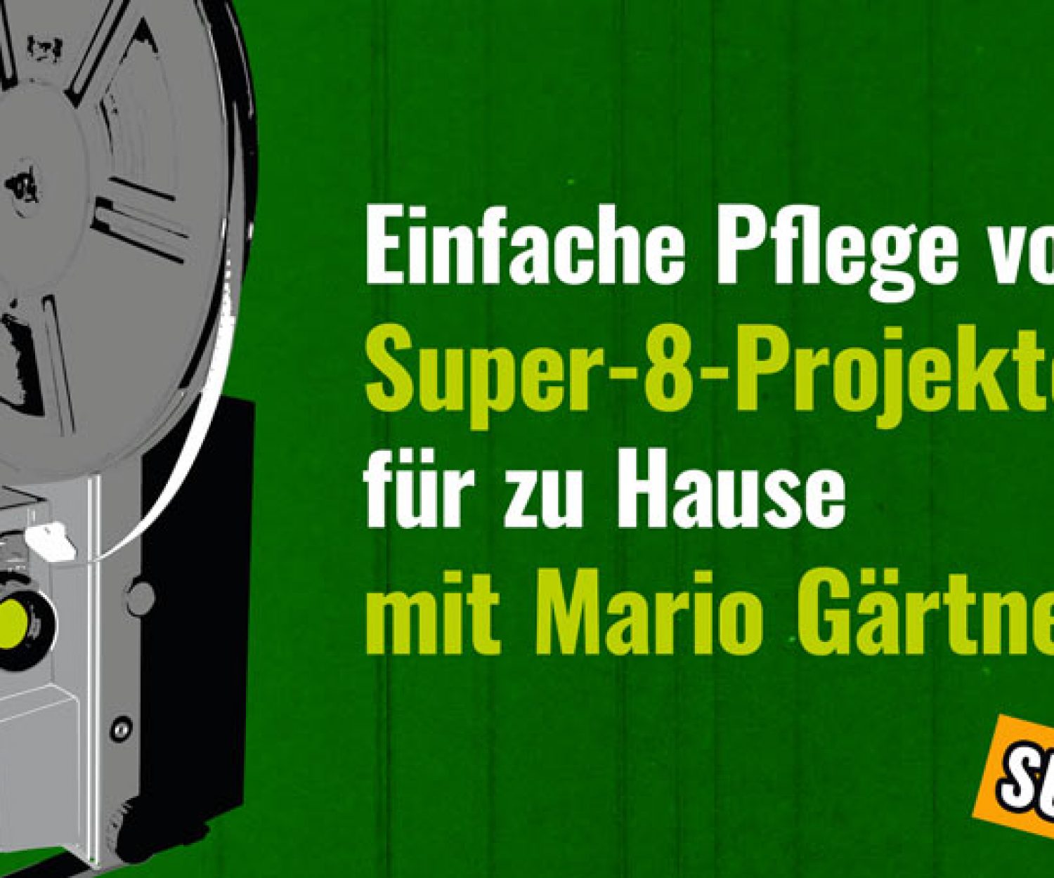 Pflege von Super 8 Projektoren mit Mario Gärtner