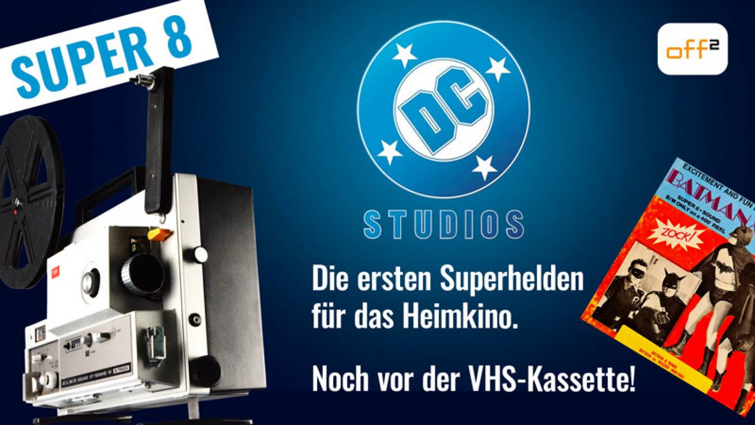 DC Superhelden auf Super 8