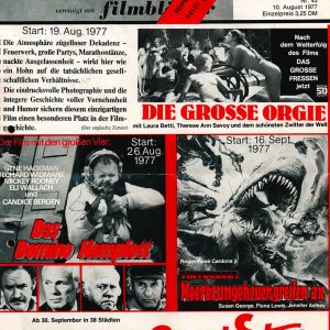 Titelseite film-echo/Filmwoche Nr. 43, 10.08.1977