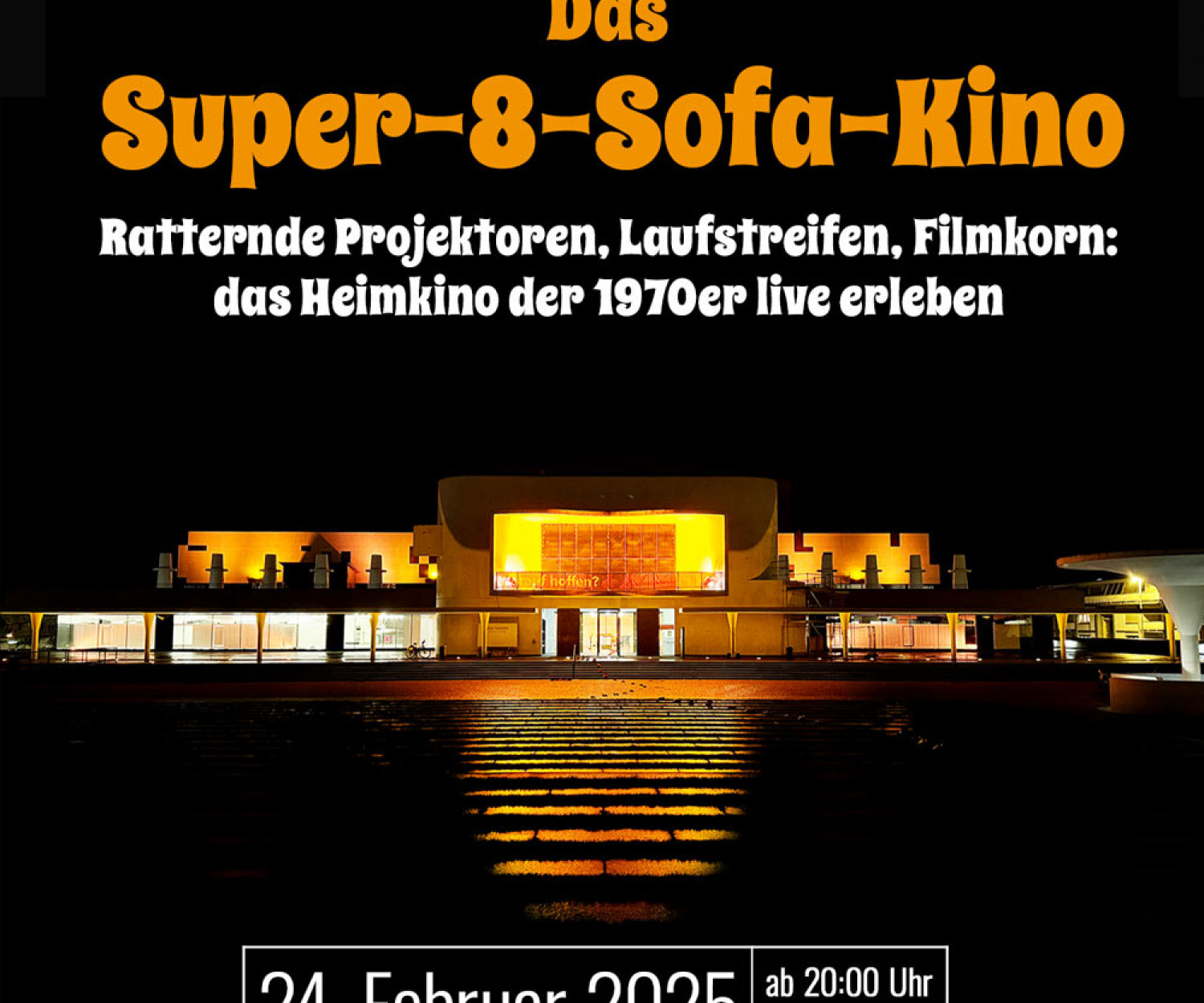 Das off2 Super-8-Sofa im Foyer des Staatstheater Darmstadt