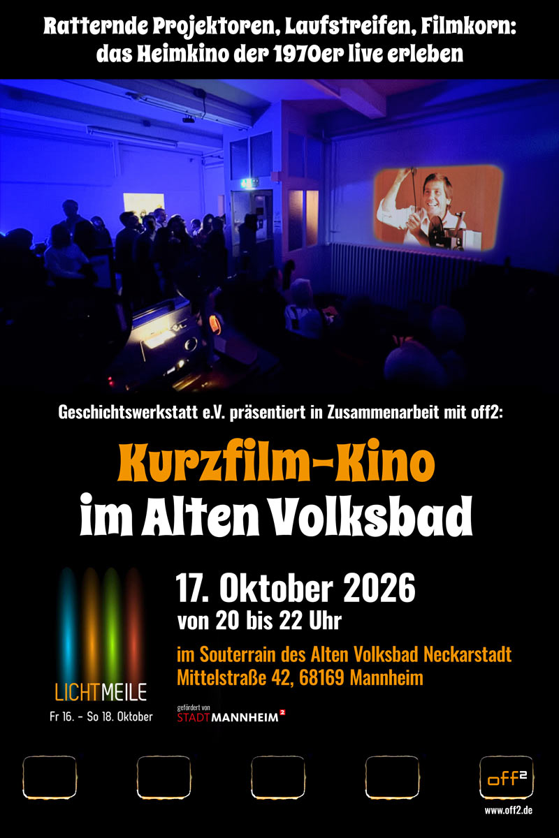 Super 8 Kino auf der Lichtmeile 2026